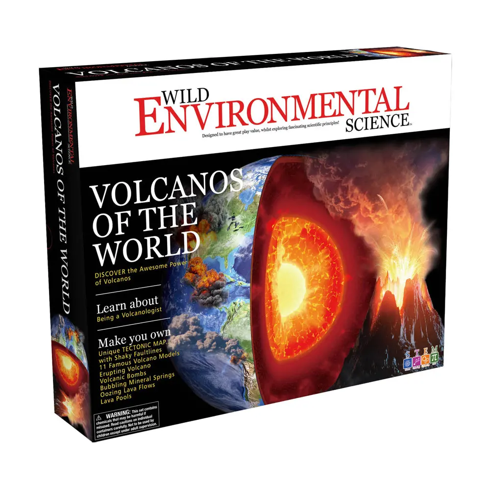 Wild! Science Volcanos Of The World Educational Science Kit 1