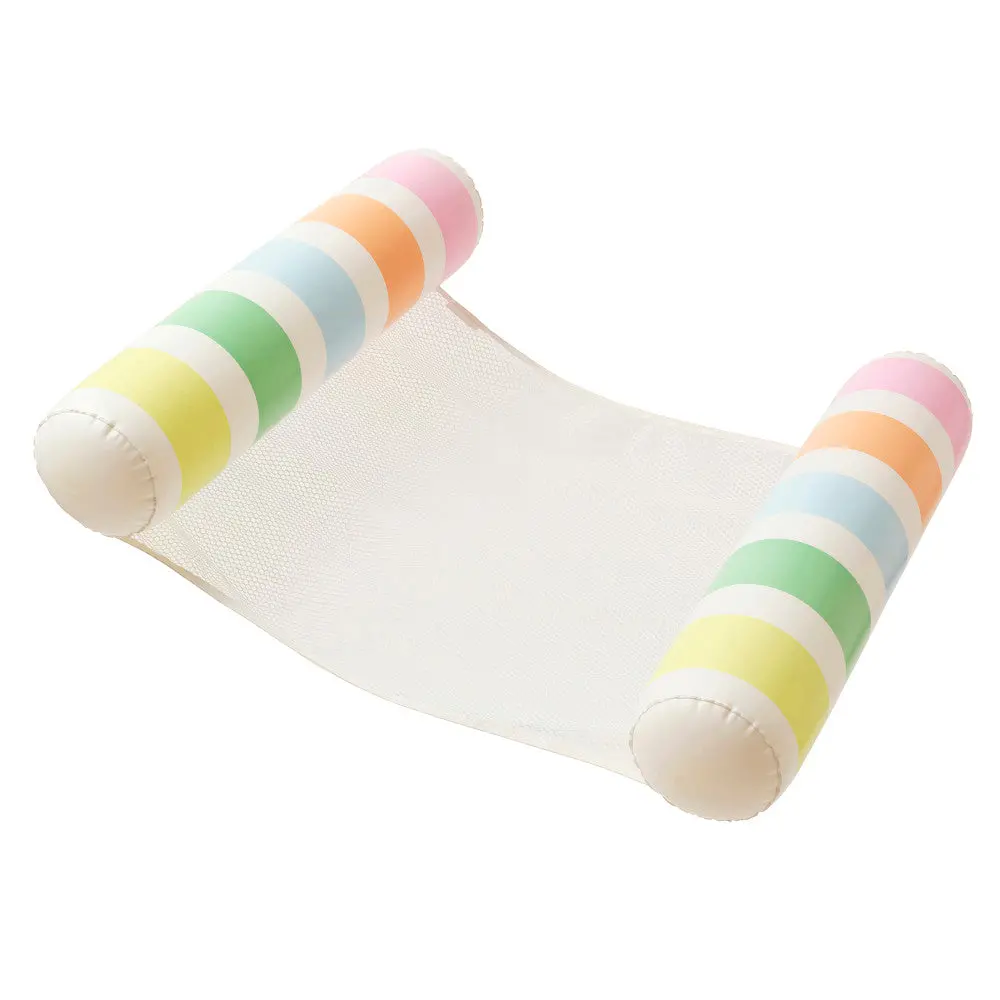Sunnylife Pastel Gelato Inflatable Hammock Float With Side Bolsters 1