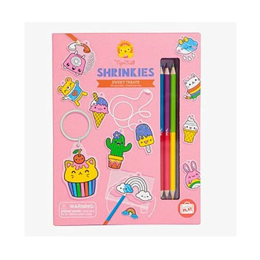 Tiger Tribe Sweet Treats Shrinkies Jewelry Making Craft Set 1
