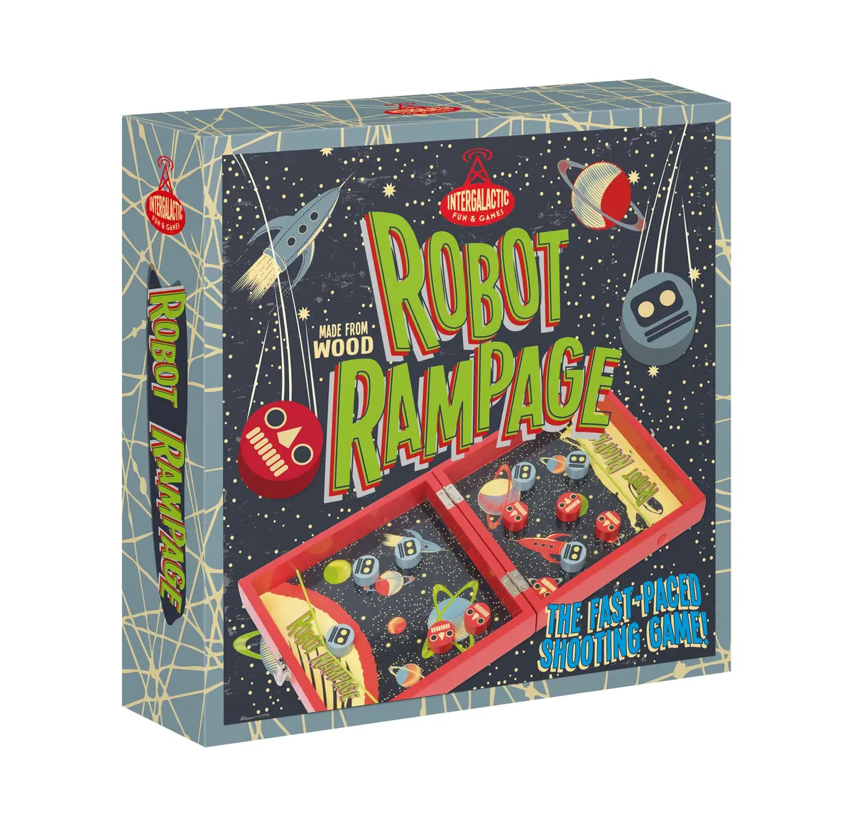 Professor Puzzle Space Robot Rampage - 2-Player Tabletop Game 1