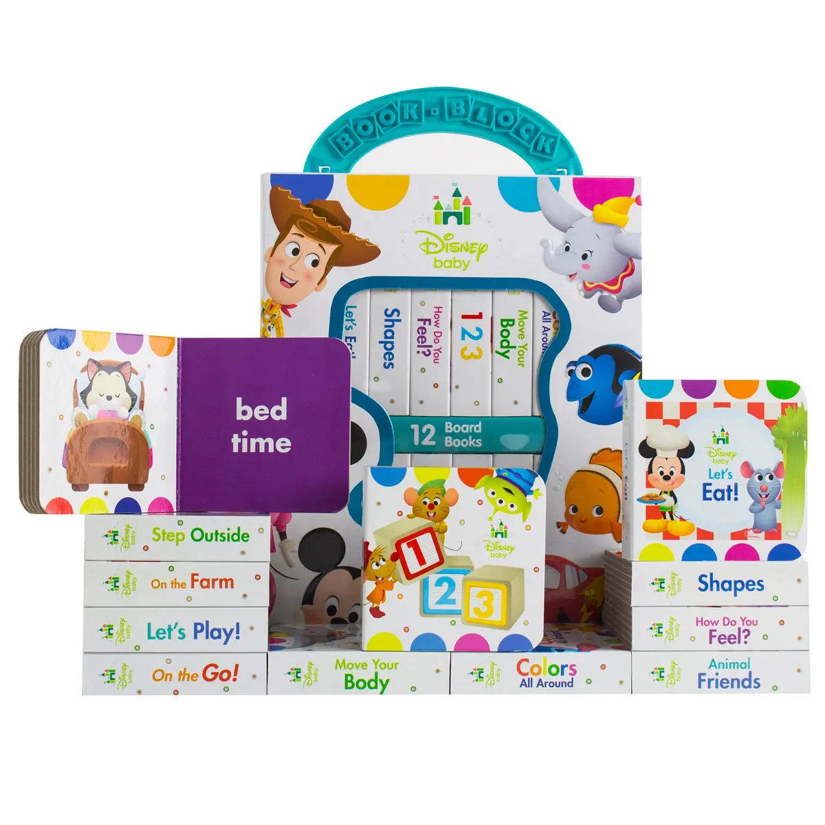 Disney Baby My First Library 12-Book Set With Classic Characters 1