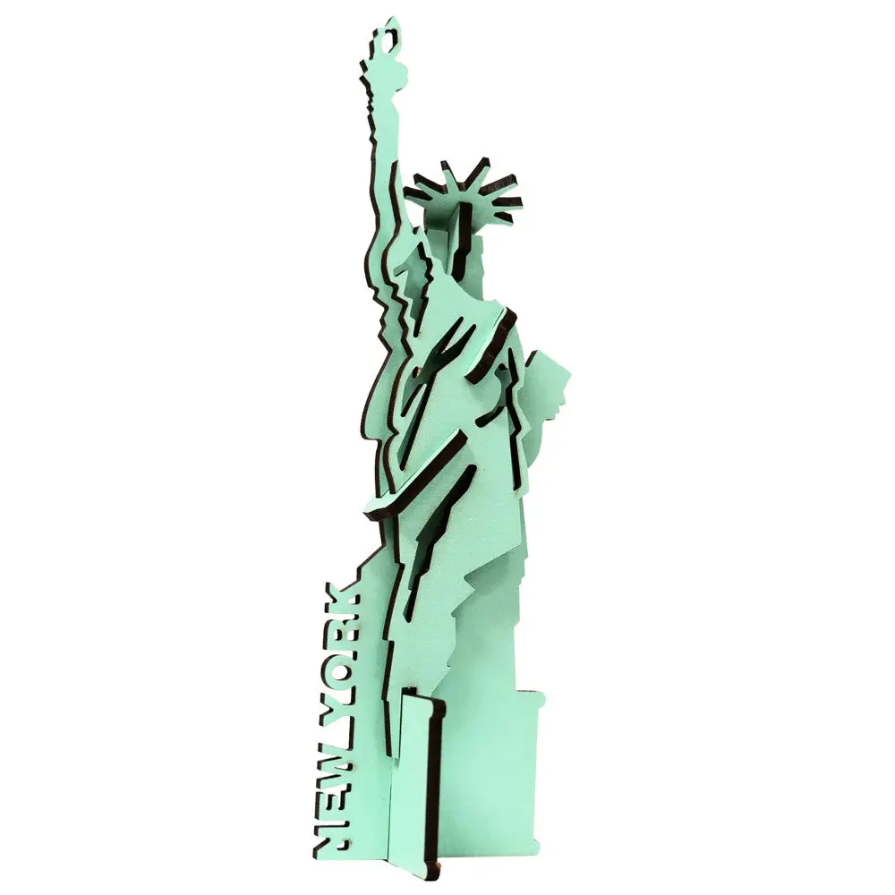 Little & Wood: Statue Of Liberty - Medium 3D Wooden Kit-Set 1