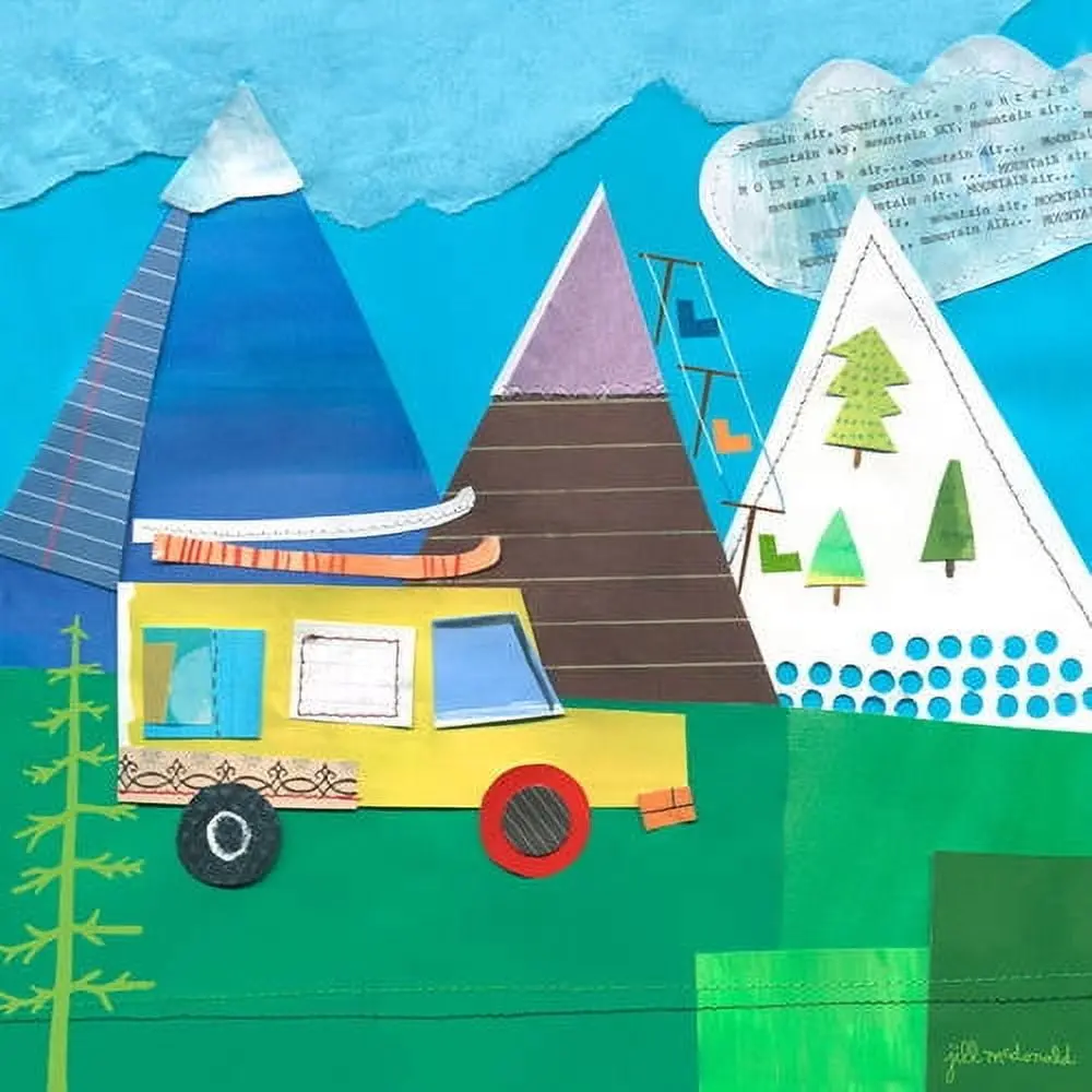 Oopsy Daisy's Magical Road Trip Adventure Art Print 1