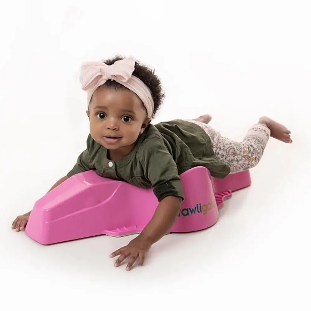 Crawligator Tummy Time Mover – Pink 1