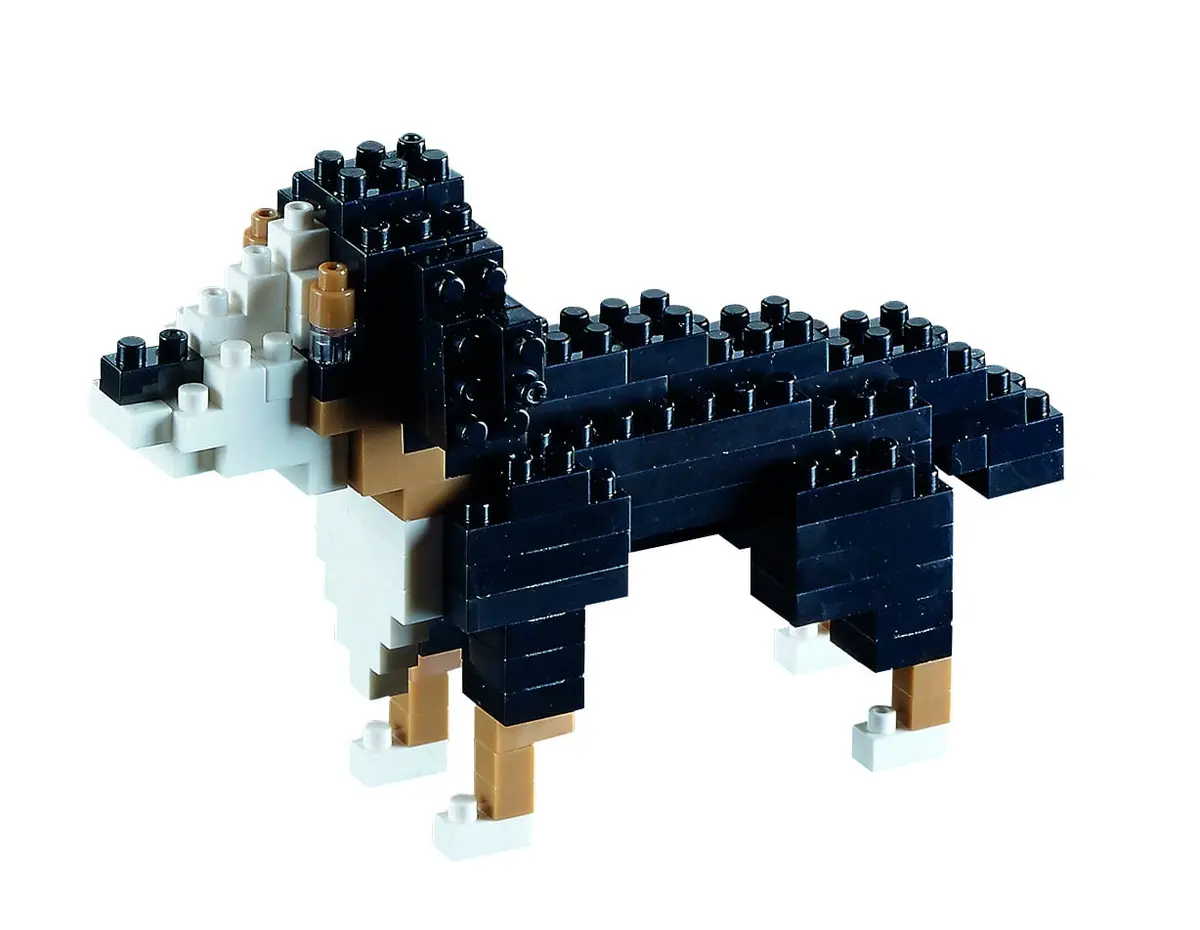 Brixies St. Bernhard Swiss Mountain-Inspired 3D Brick Building Kit 1