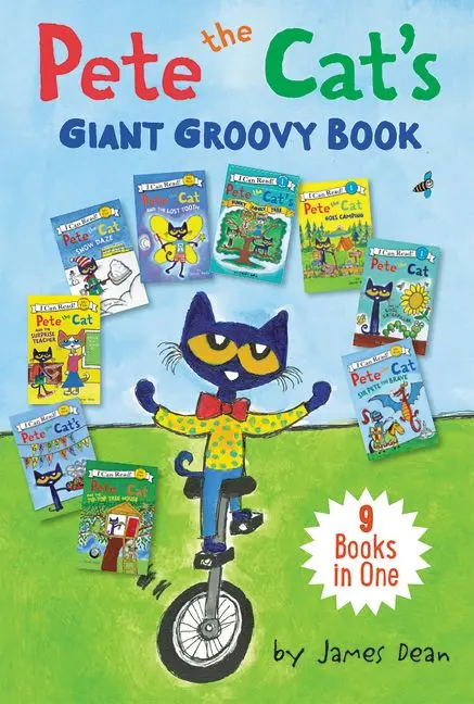 Pete The Cat's Giant Groovy Book - 9 Story Collection 1