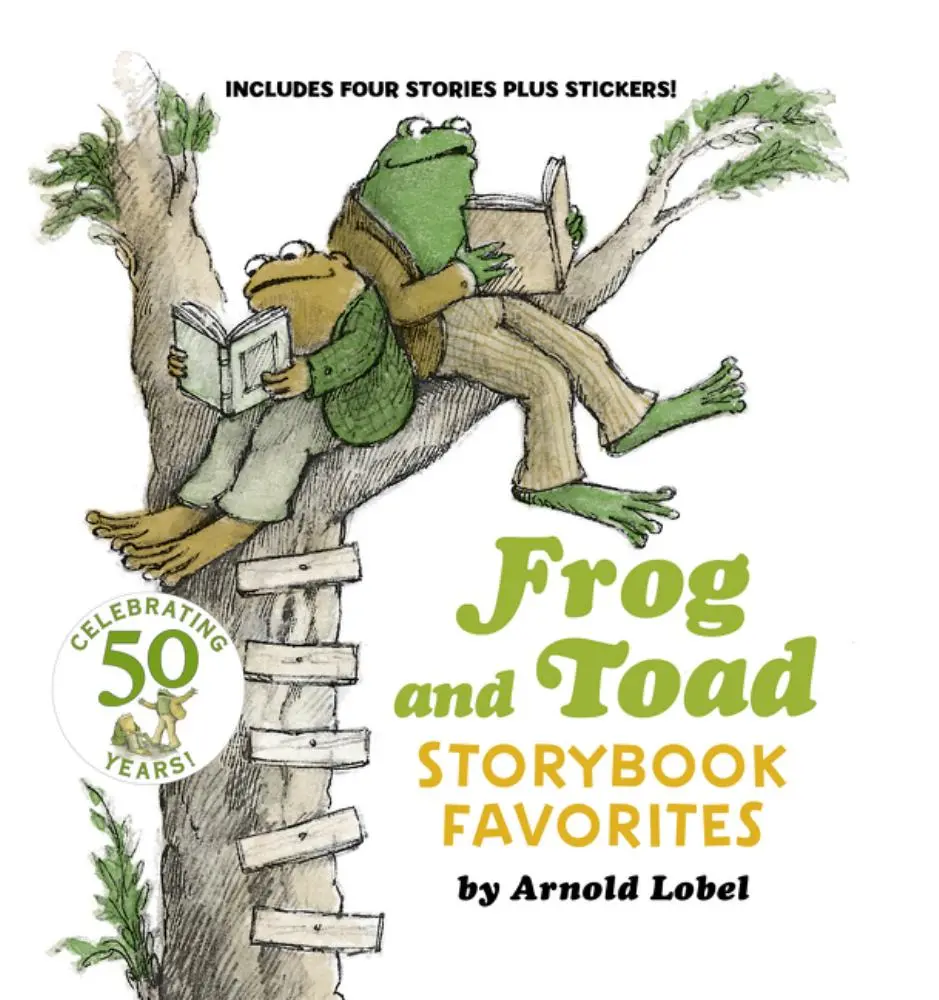 Frog And Toad Storybook Favorites - 4-In-1 Hardcover Collection With Stickers 1