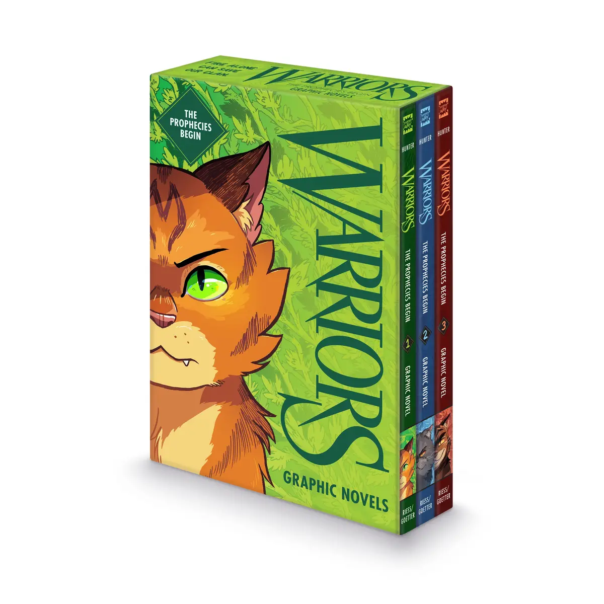 Warriors Graphic Novel: The Prophecies Begin 3-Book Set 1