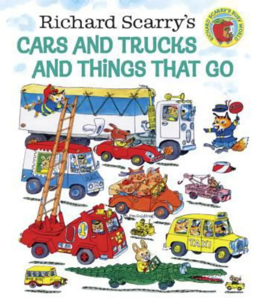 Richard Scarry's Cars And Trucks And Things That Go - 50Th Anniversary Paperback Edition 1