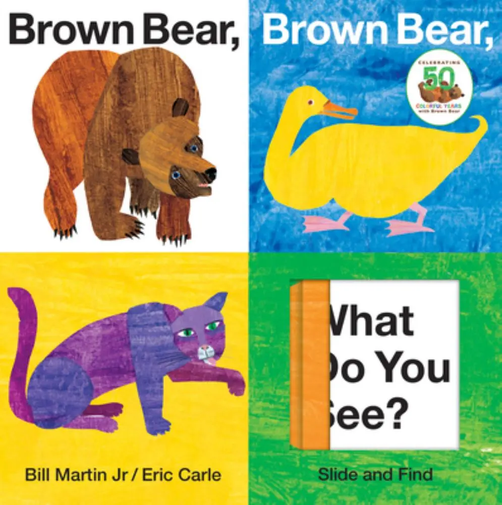 Brown Bear, Brown Bear, What Do You See? Interactive Board Book 1