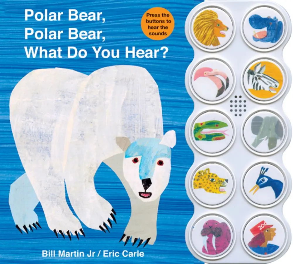 Brown Bear And Friends Polar Bear, Polar Bear, What Do You Hear? Sound Book 1