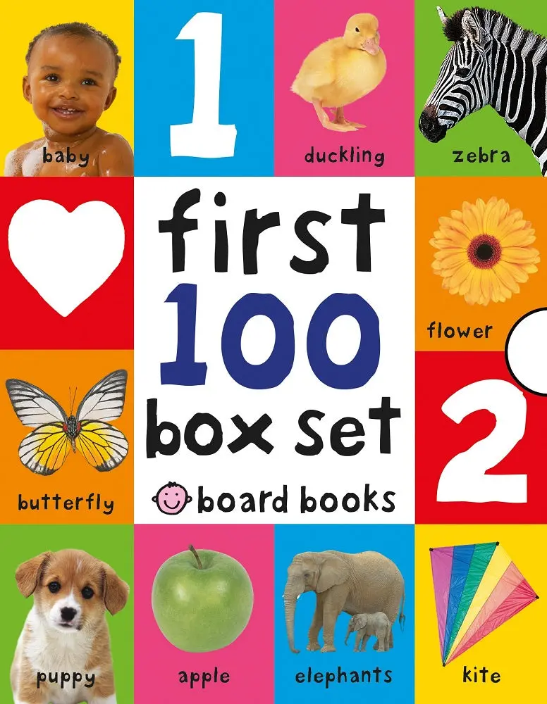 First 100 Box Set: Toddler's Board Book Trio 1