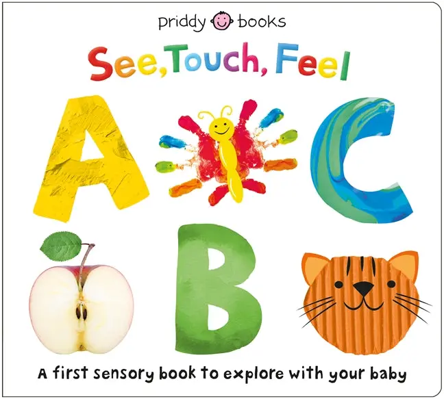 See, Touch, Feel: Abc Sensory Board Book 1