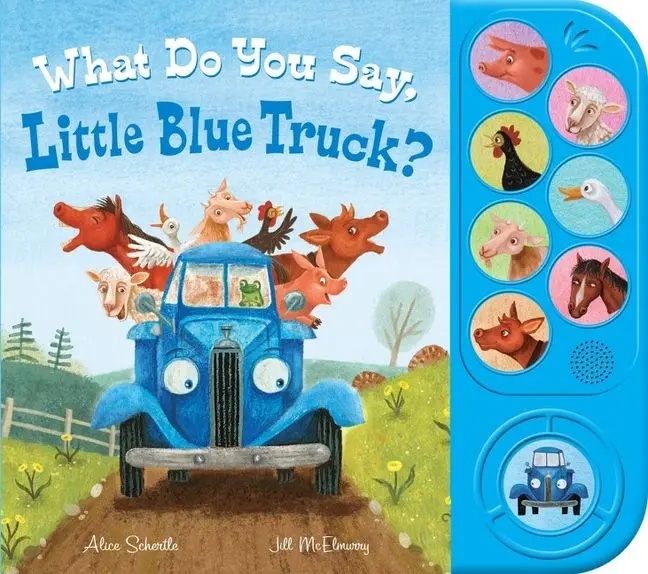 Little Blue Truck's Animal Friends Sound Book - Interactive Learning 1