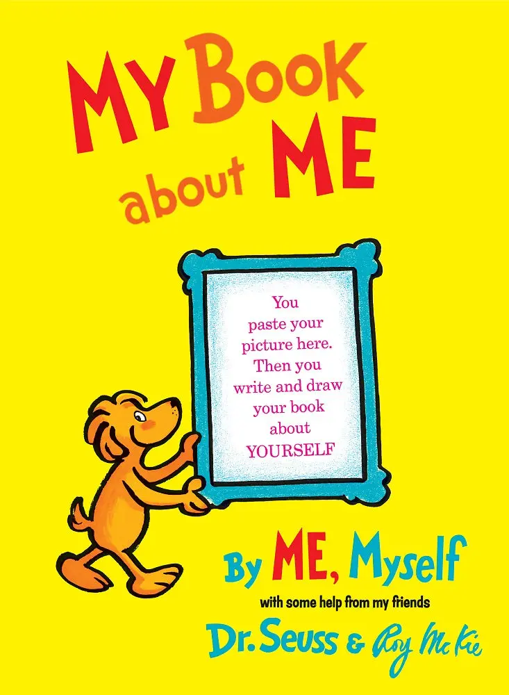 Dr. Seuss My Book About Me - Personalized Children's Activity Hardcover 1