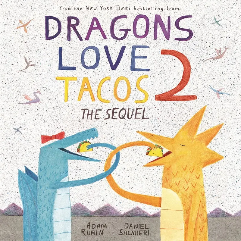 Dragons Love Tacos 2: The Sequel - Bilingual Book And Toy Set 1