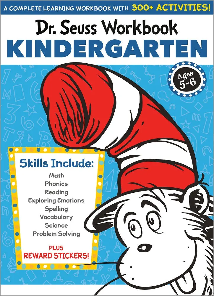 Dr. Seuss Kindergarten Learning Workbook - Multi-Subject Activities 1