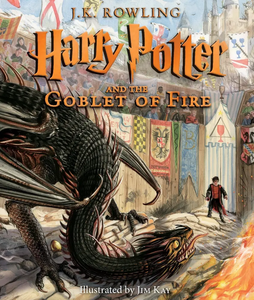 Harry Potter And The Goblet Of Fire Illustrated Edition By J.K. Rowling 1