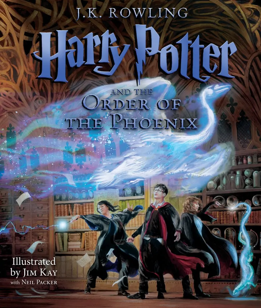 Harry Potter And The Order Of The Phoenix Illustrated Hardcover – Deluxe Edition 1
