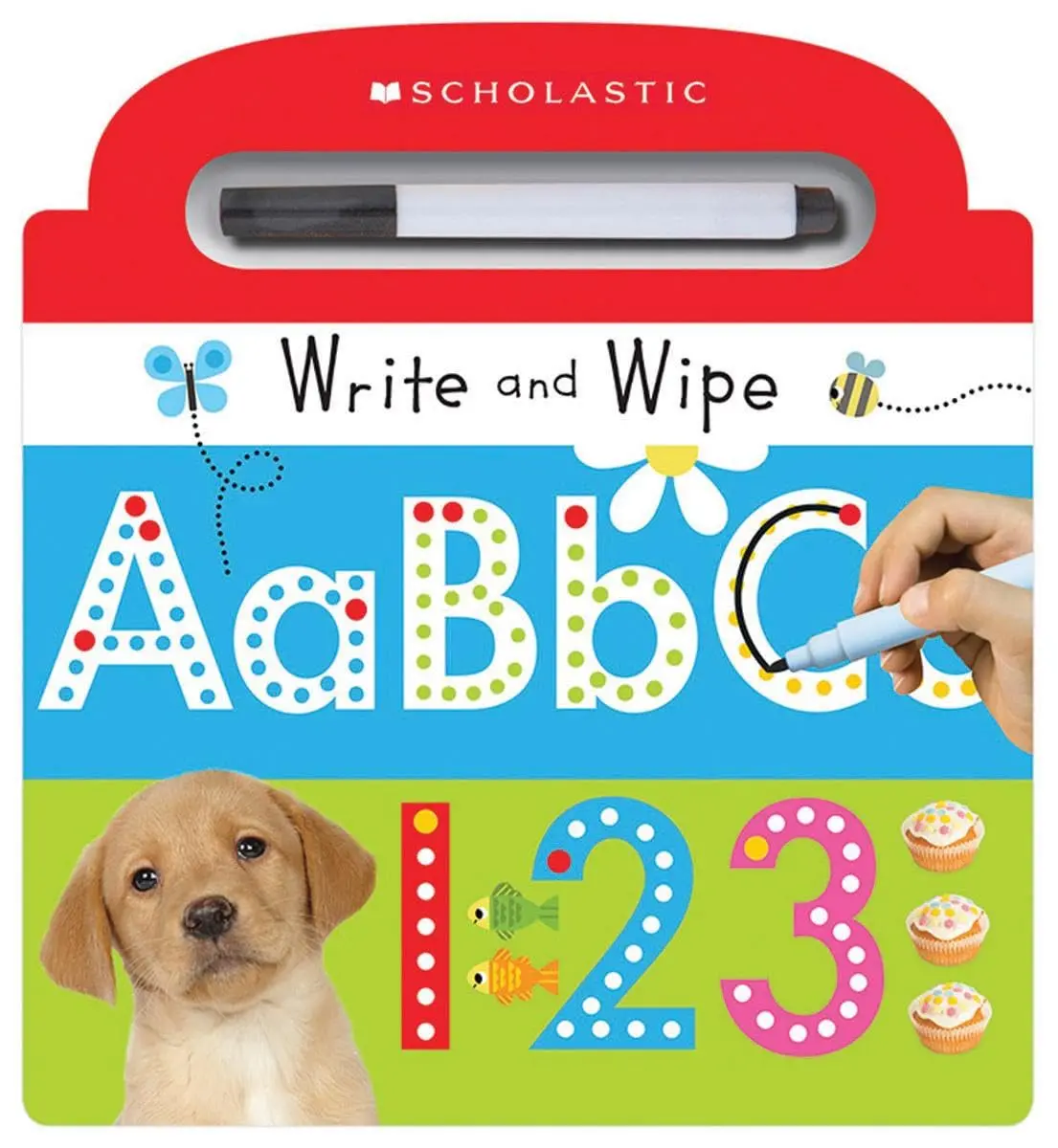 Scholastic Early Learners Write And Wipe Abc 123 - Interactive Learning Tool 1