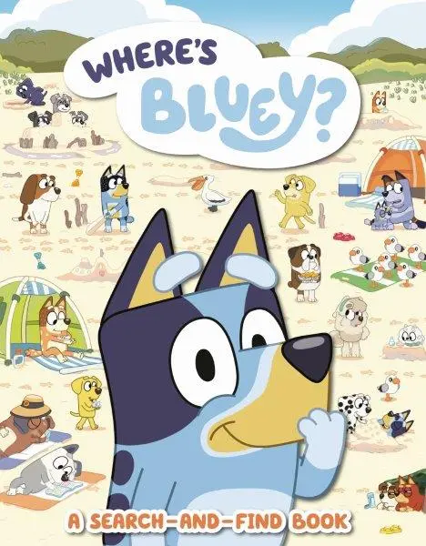Bluey's Ultimate Hide And Seek Paperback – Spot & Play Edition 1