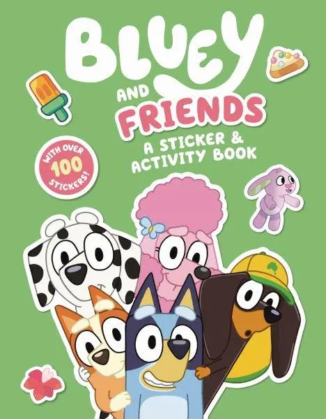 Bluey And Friends Sticker And Activity Fun Book 1