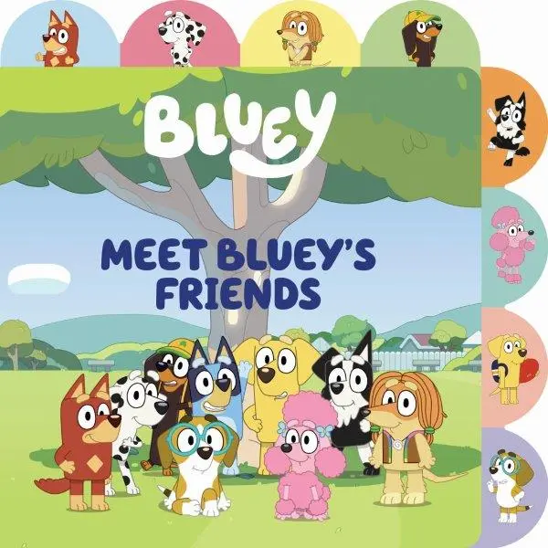 Bluey's Friends Adventure Tabbed Board Book 1