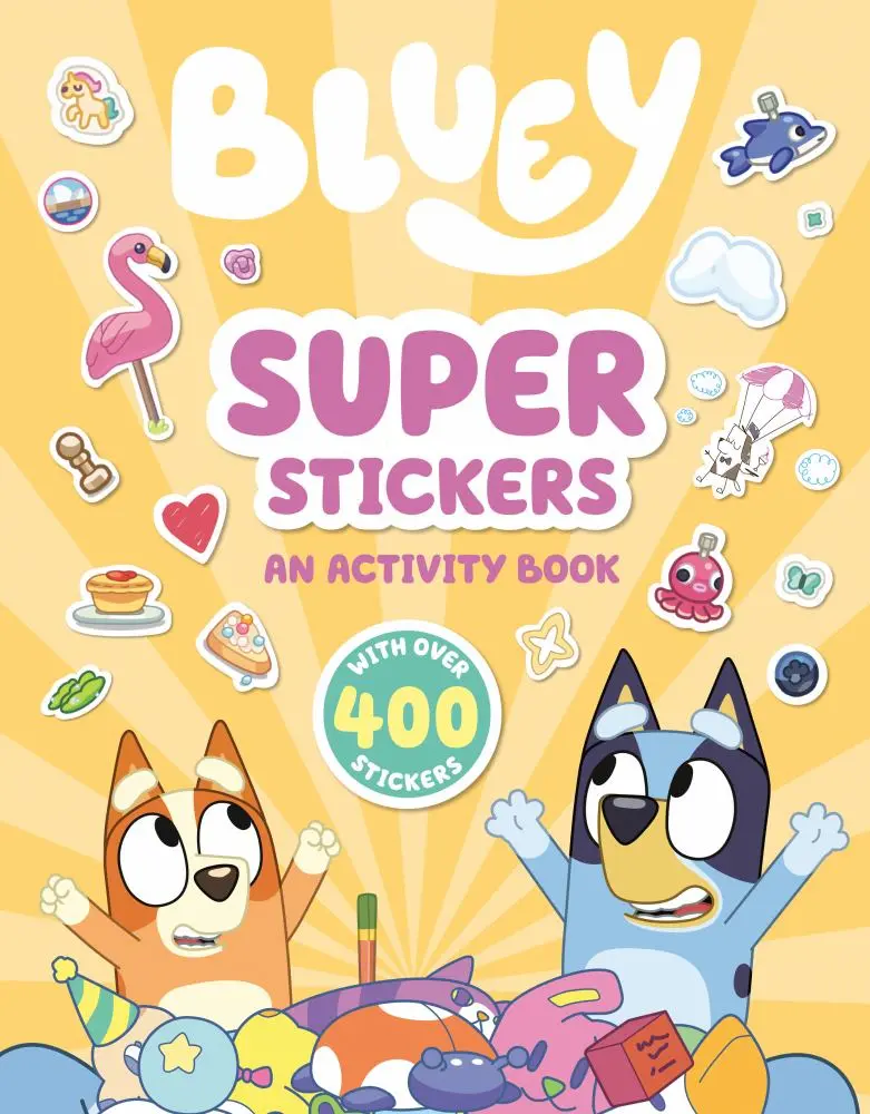Bluey Super Stickers Activity Book - Over 400 Stickers 1