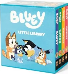 Bluey: 4-Piece Little Library Board Book Set 1