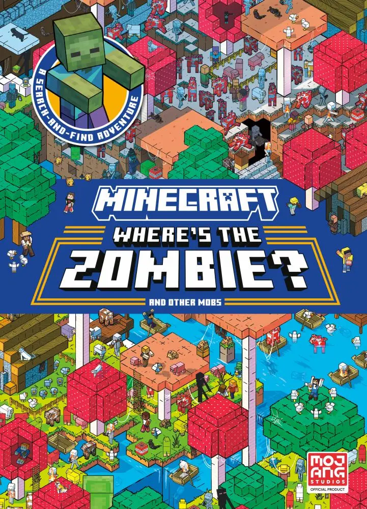 Minecraft: Where's The Zombie? Interactive Search Activity Book 1