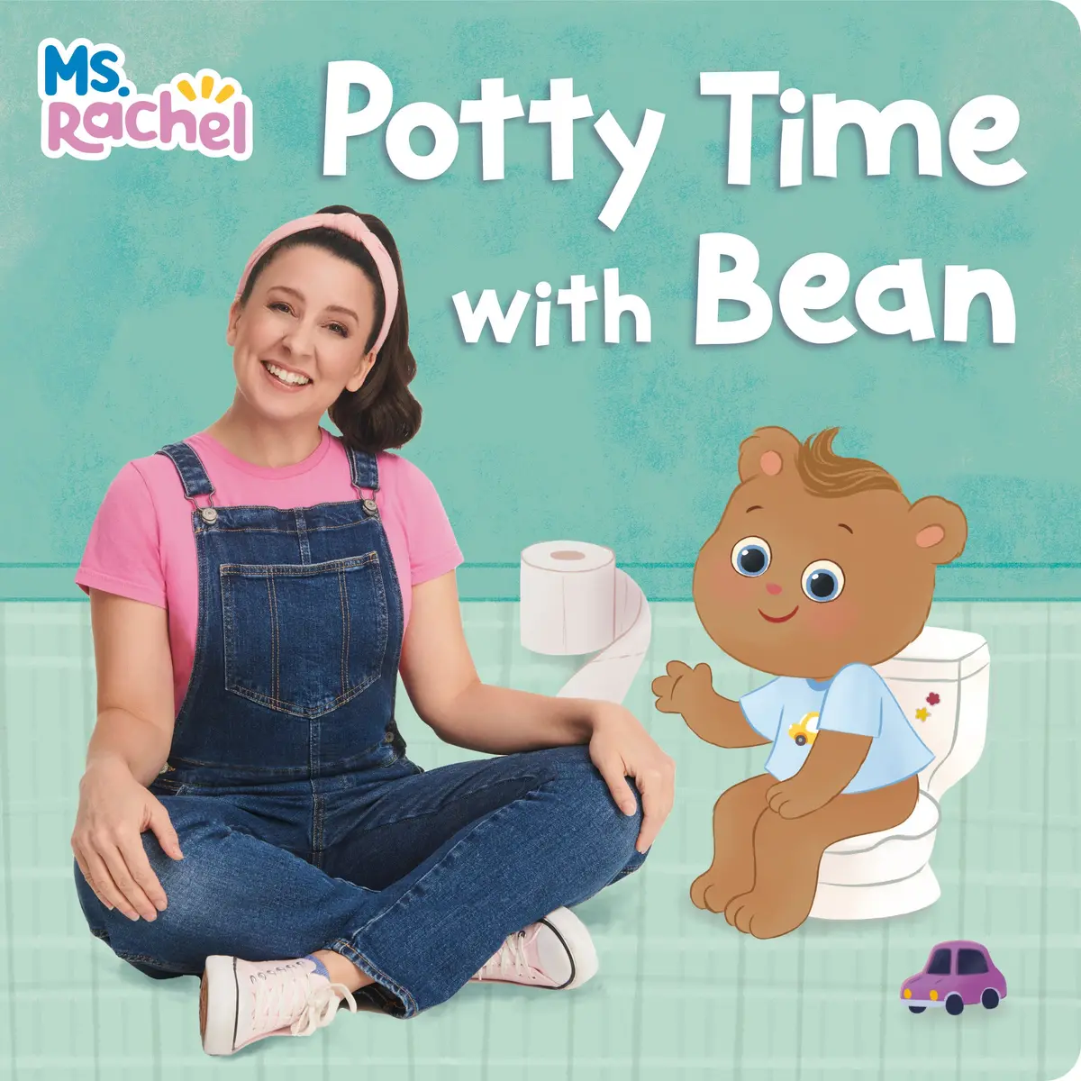 Ms. Rachel's Potty Time With Bean - Engaging Board Book 1