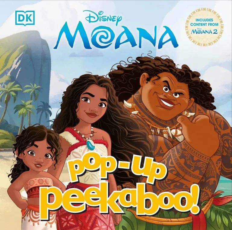 Disney Moana Pop-Up Peekaboo! Interactive Board Book 1