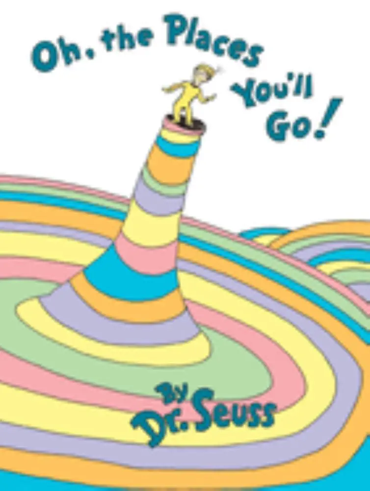 Dr. Seuss Oh, The Places You'll Go! Hardcover Book 1