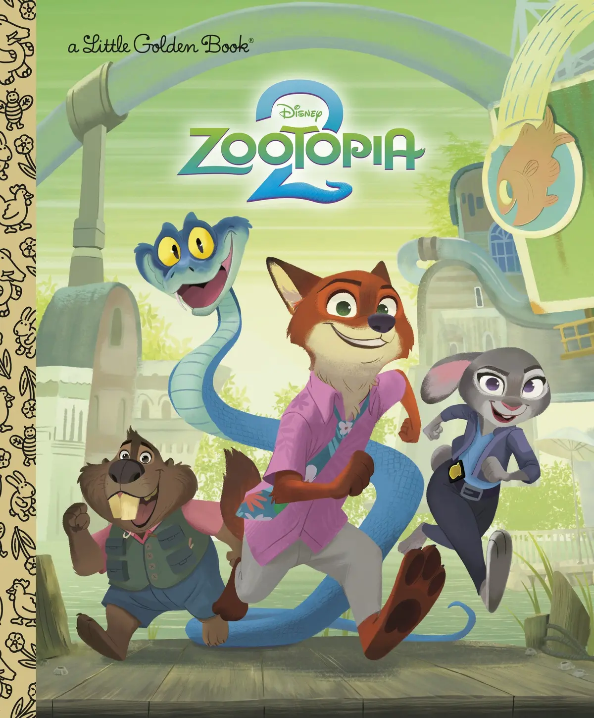 Disney Zootopia 2: Adventures With Judy & Nick Little Golden Book 1