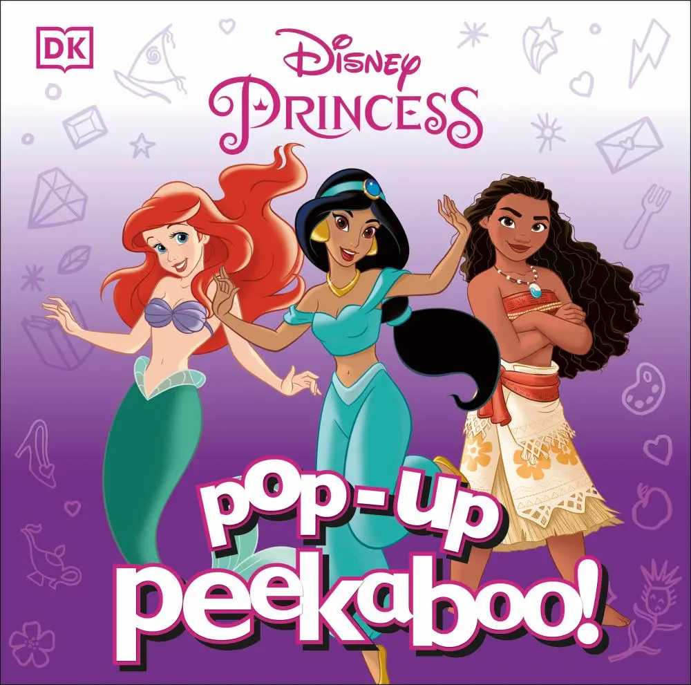 Disney Princess Pop-Up Peekaboo! Interactive Board Book 1