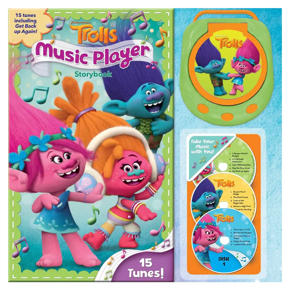 Trolls Music Player Storybook: Read, Dance, And Sing Along! 1