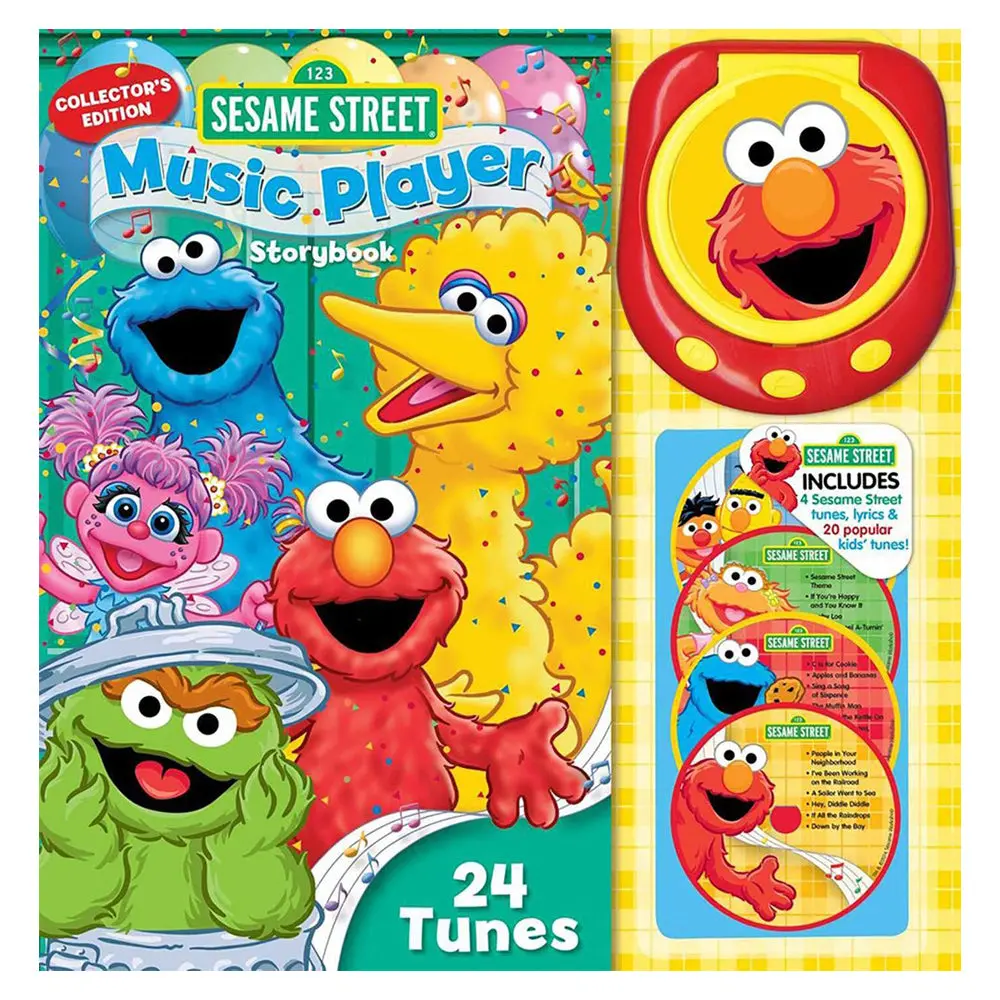 Sesame Street 50Th Anniversary Music Player Storybook Set 1