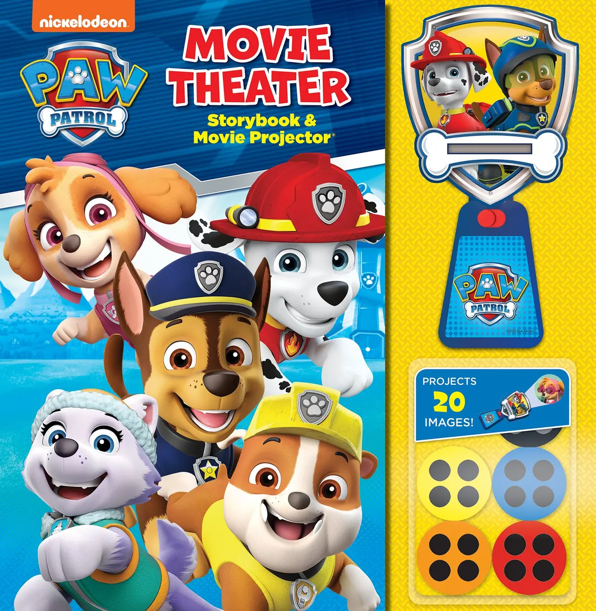 Paw Patrol Movie Theater Storybook And Projector Set 1