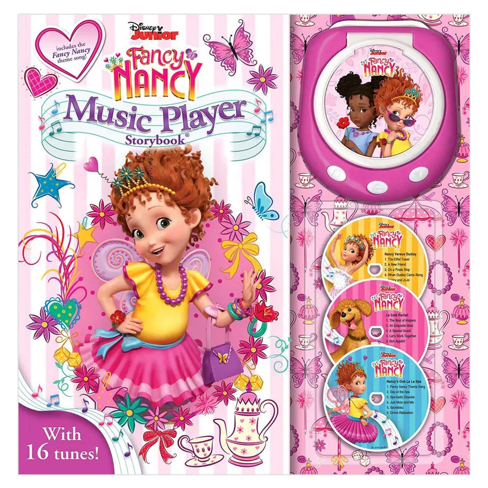 Disney Fancy Nancy Music Player And Storybook Set 1
