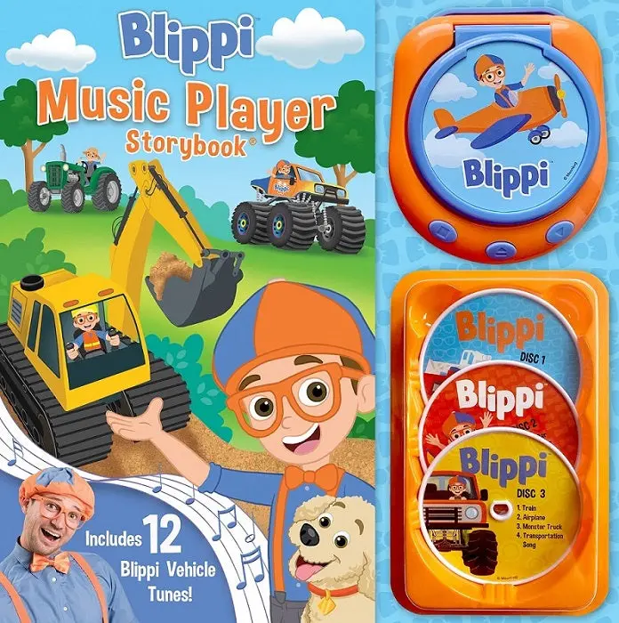 Blippi Music Player With Interactive Storybook 1