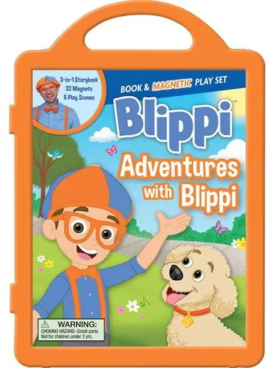 Blippi Magnetic Adventure Play Set 1