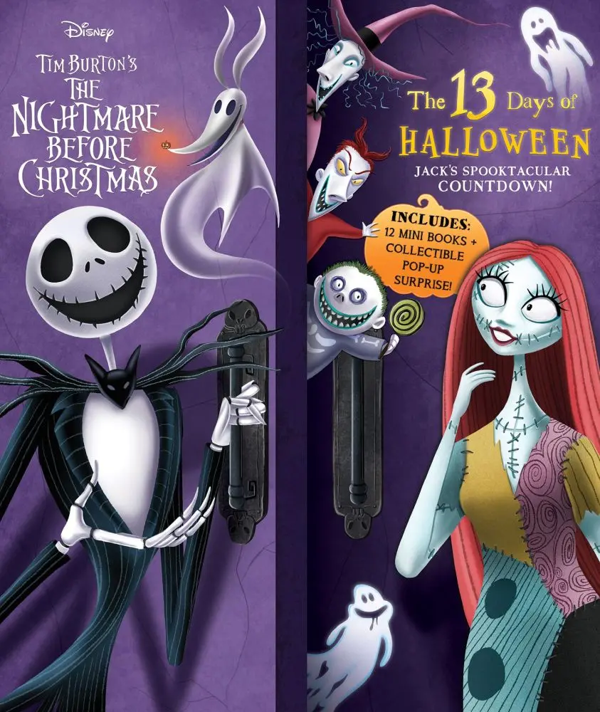 Disney Tim Burton's The Nightmare Before Christmas 13-Day Halloween Countdown Hardcover 1