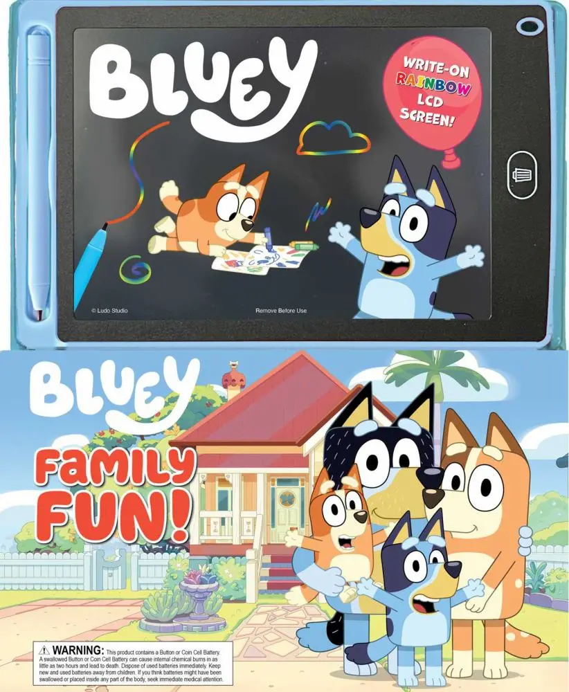 Bluey Lcd Activity Interactive Drawing Learning System 1