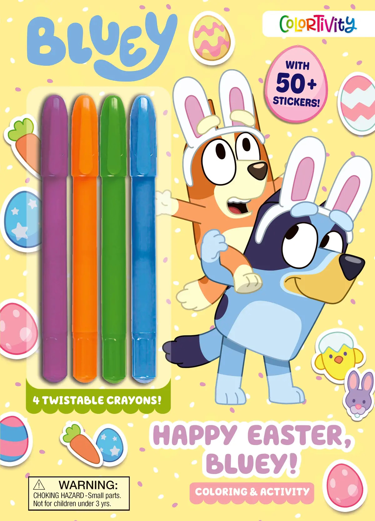 Bluey Colortivity: Happy Easter, Bluey! Coloring & Activity Book 1