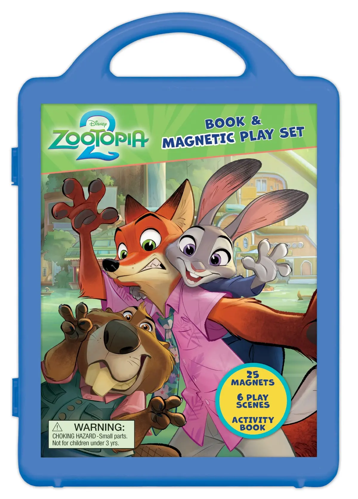 Zootopia 2 Magnetic Detective Adventure Book And Play Set 1