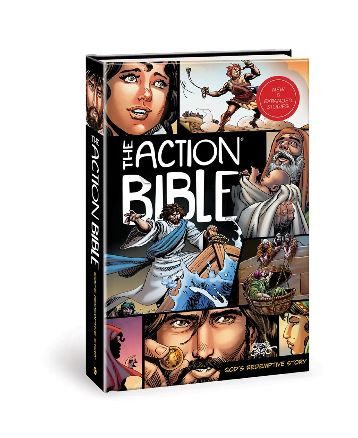 The Action Bible: Redemptive Hardcover Illustrated Bible 1