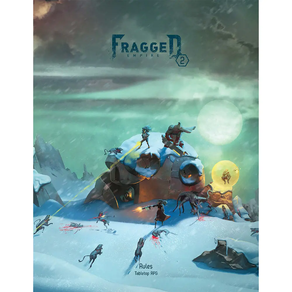 Fragged Empire 2: Hardcover Rule Book - Sci-Fi Rpg Adventure 1