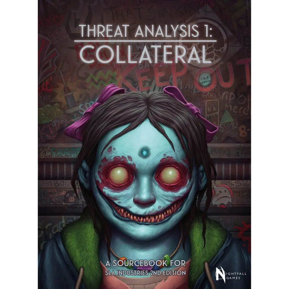 Nightfall Games: Sla Industries Threat Analysis 1: Collateral - Rpg Hardcover Sourcebook 1