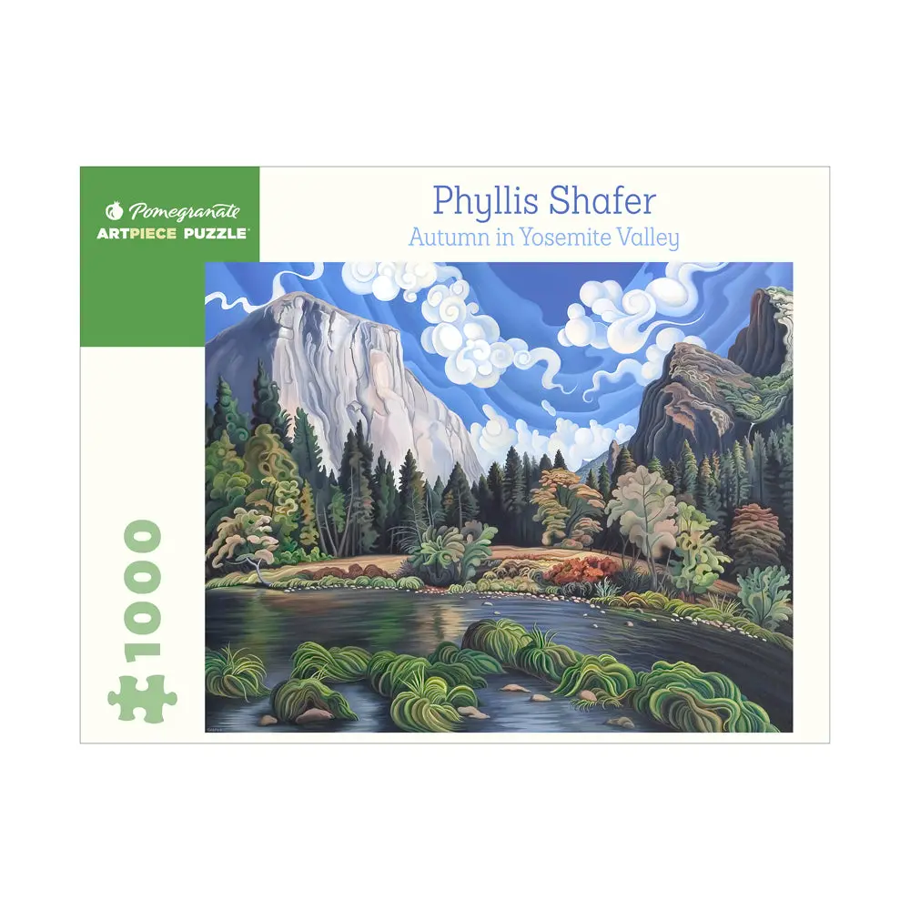 Phyllis Shafer Autumn In Yosemite Valley 1000-Piece Jigsaw Puzzle 1