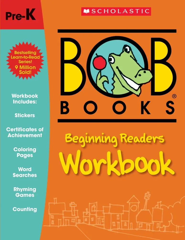 Bob Books: Beginning Readers Jumbo Workbook With Stickers 1